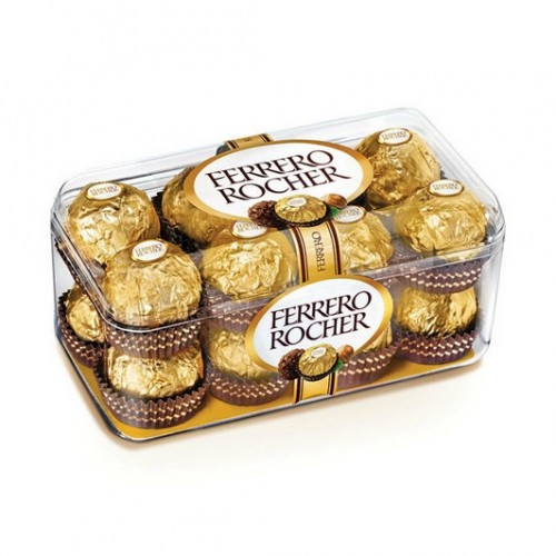 16 lı Ferrero Rocher (Ek Ürün Olarak Gönderilir) 16 lı Ferrero Rocher (Ek Ürün Olarak Gönderilir)